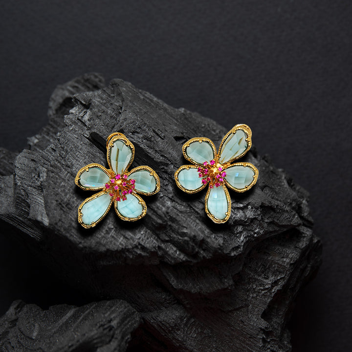 Floral Statement Earring