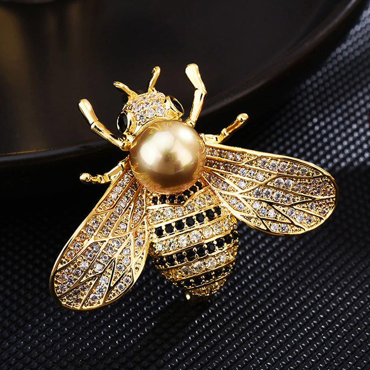 Bejeweled Bee Brooch