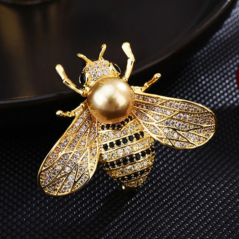 Bejeweled Bee Brooch