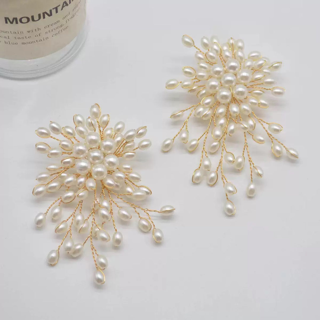 Fireworks - Shattered Pearl Brooch