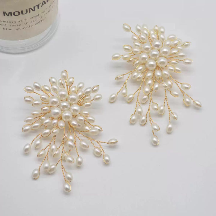 Fireworks - Shattered Pearl Brooch