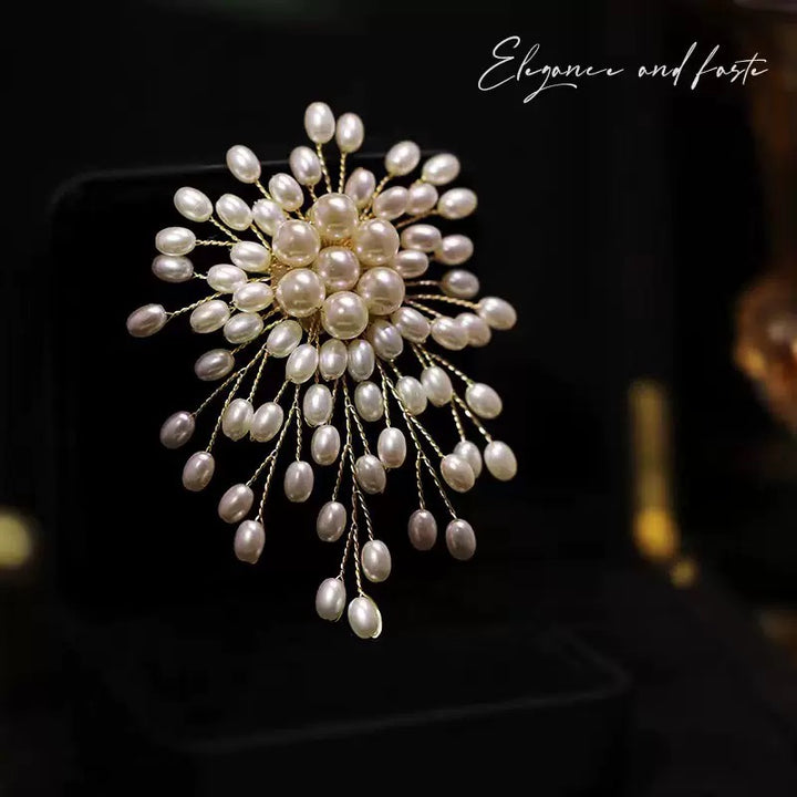 Fireworks - Shattered Pearl Brooch
