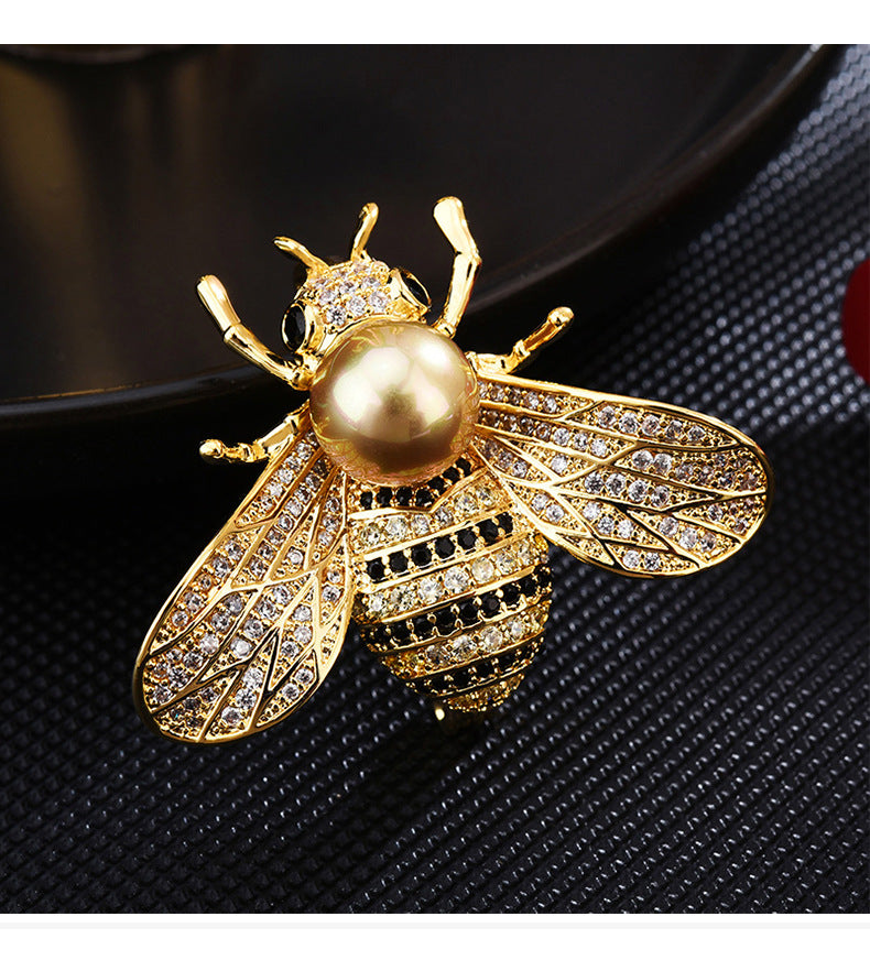 Bejeweled Bee Brooch