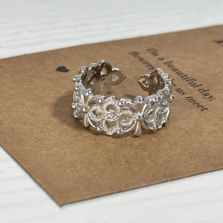 Filigree Floral Lace Ring