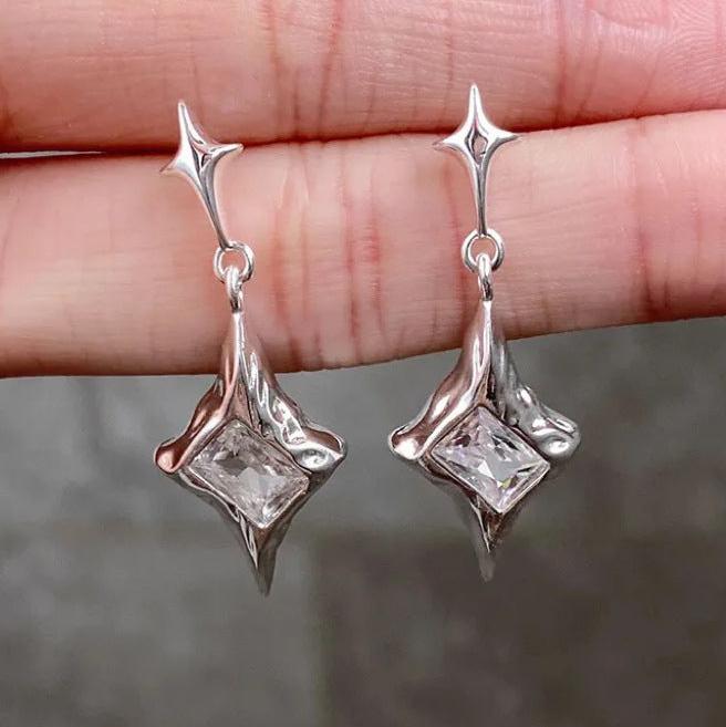 Cubic Zirconia Starlight Earrings