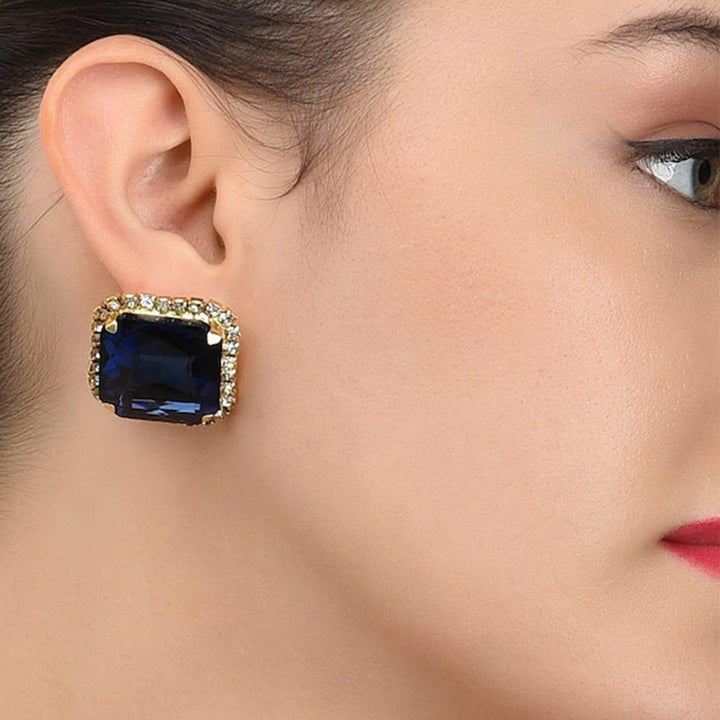 Azure Embrace Earring