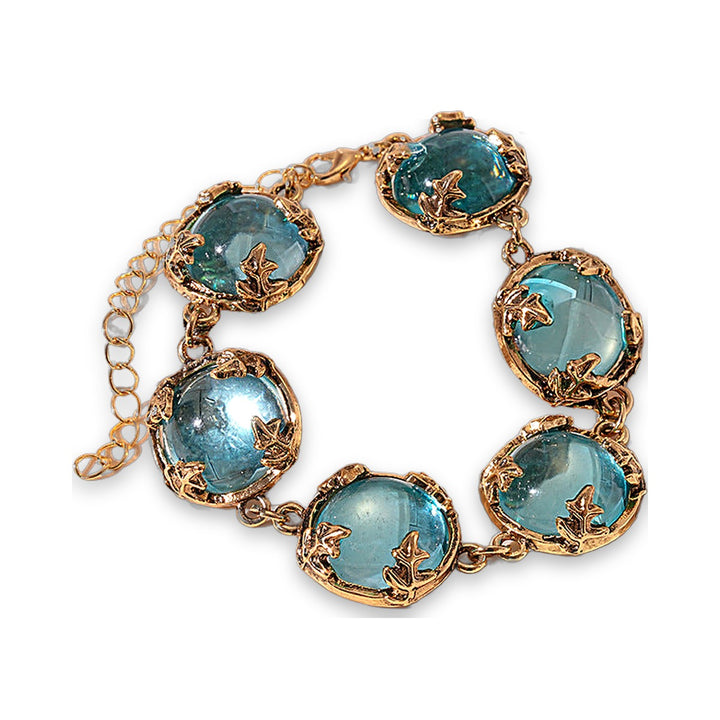 Lake Blue Glazed Bracelet